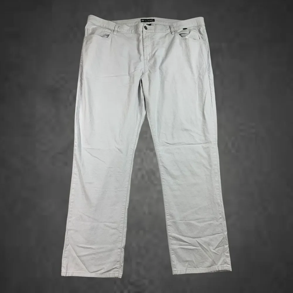 Travis Mathew Golf Pants Mens 40x30 Gray Trifecta 2.0 Performance 4-Way‎ Stretch